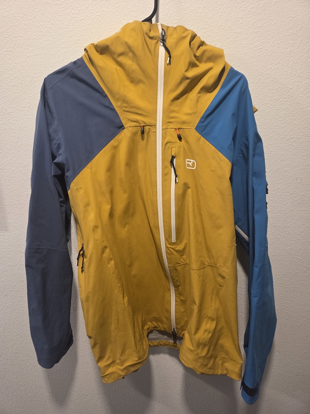 Technical Yellow/Blue Performance Jacket by Ortovox